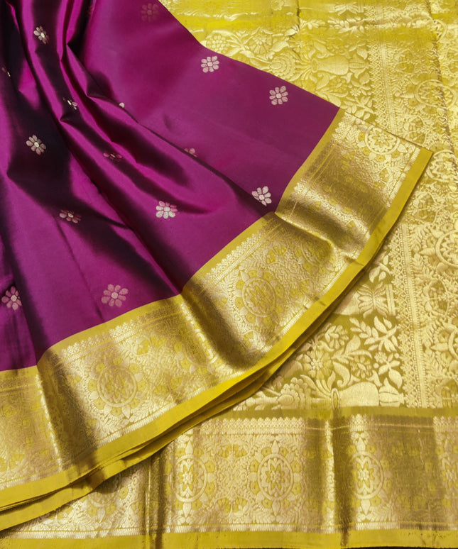 Kanchi Vintage Handloom Saree - KMP42