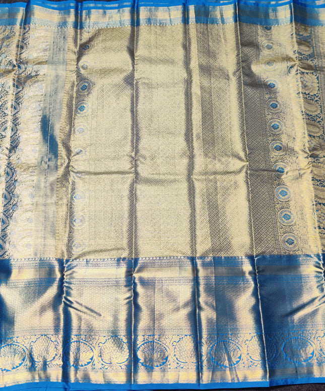 Kanchi Pattu Tissue Silk Saree - HF133