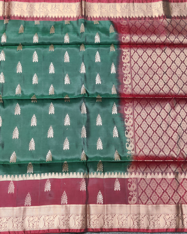 Lightweight pattu Scurt Border Saree - LWP05 alternate view