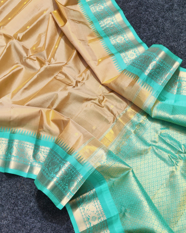 Gadwal Handloom Pure silk saree - GPS146