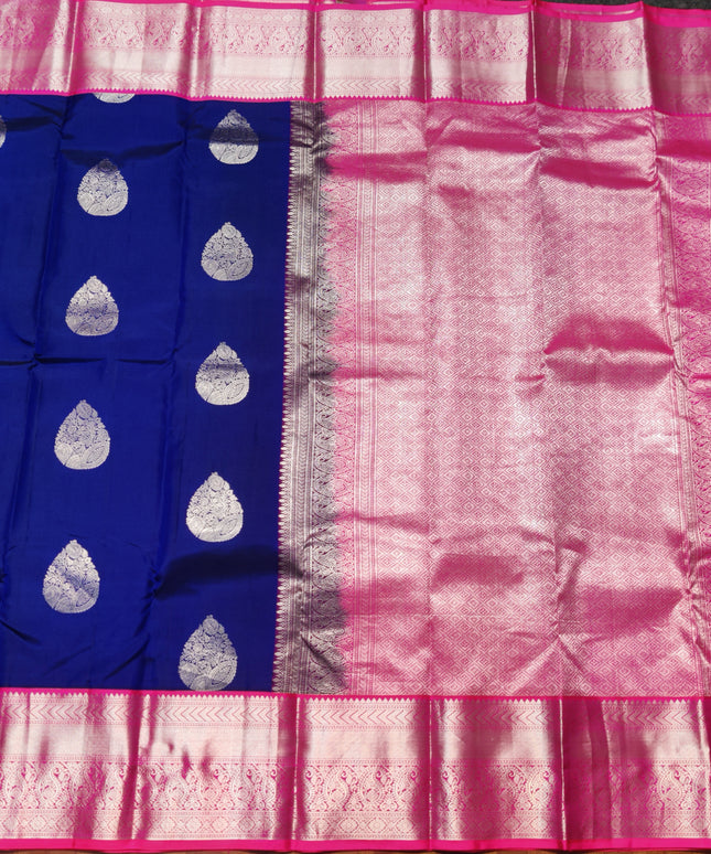 Kanchi Pure Handloom Pattu Saree - KMP153