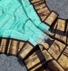 Gadwal check design pure silk- GPS28