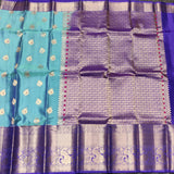 Kanchi Vintage Gap border pattu - KMP253