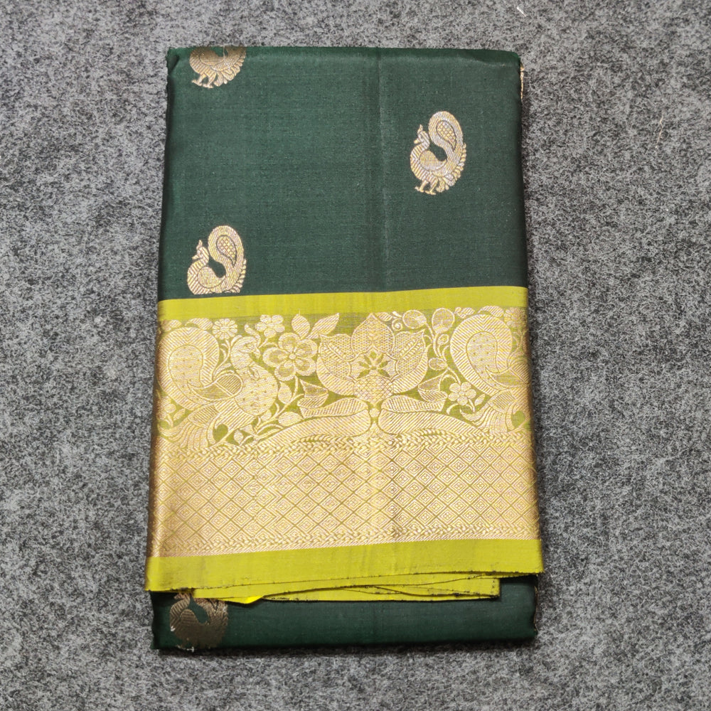 Kanchi pure small border saree- KMP238