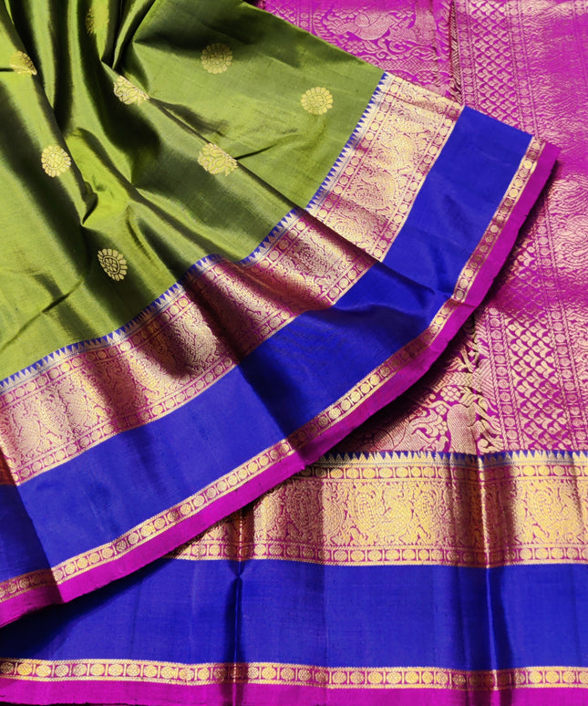 Kanchi soft vintage Saree - KMP2084