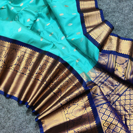 Gadwal pure handloom kuttu silk saree - GPS127