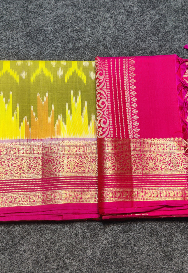 Ikkath Pure Silk Pattu Saree- IKT62