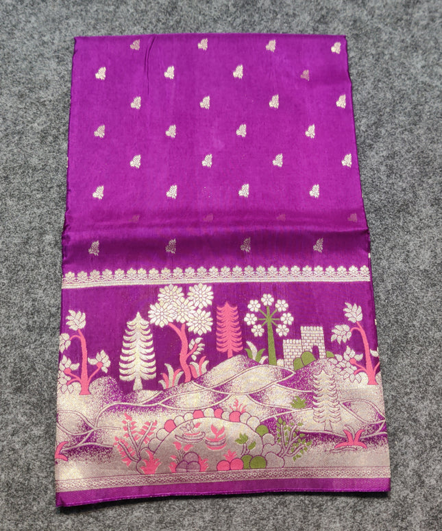 Mashru Silk Saree- MS33