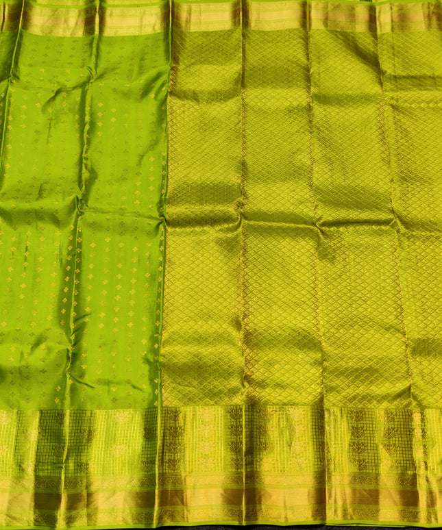Kanchi pure vintage silk Saree - KMP2080