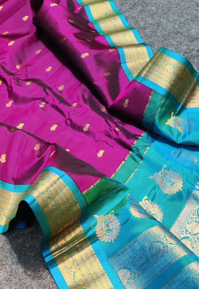 Gadwal pure silk saree - GPS87