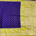 Chinon crepe silk Saree- C08