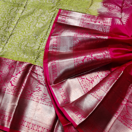 Kanchi pattu half fine Bridal Saree - HF13