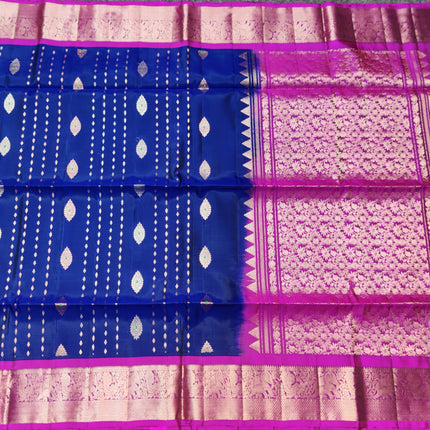 Meenakari lightweight pattu Saree - KMP1726