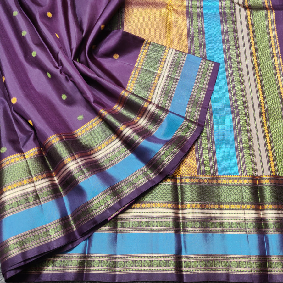 Kanjivaram Resham Silk Saree - KMP183