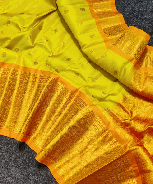 Gadwal pure silk saree - GPS264
