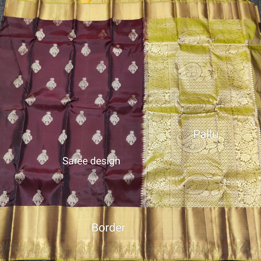 40%Off Kanchi pattu saree - KMP22