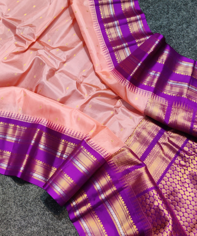 Gadwal pure silk saree - GPS68