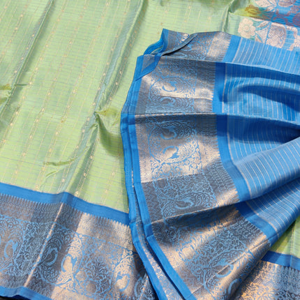 Kanchi Pure silk check - KMP2001