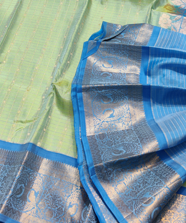 Kanchi Pure silk check - KMP2001