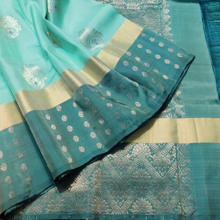 Lightweight Pattu Scurt Border Saree - LWP1056