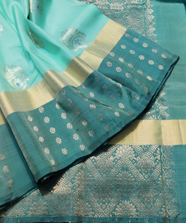 Lightweight Pattu Scurt Border Saree - LWP1056