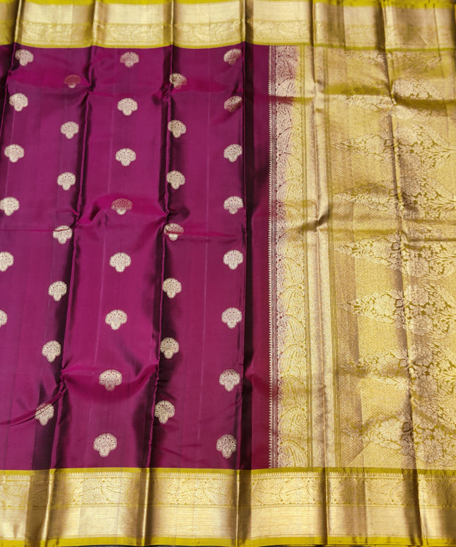 Kanchi pure soft silk Saree - KMP2042