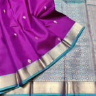 Kanchi Handloom Pure Silk Small Border Saree – KMP267
