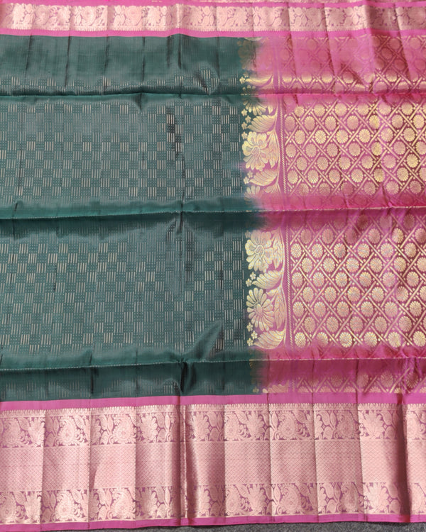 Meenakari kanchi lightweight pattu Saree - KMP127 alternate view