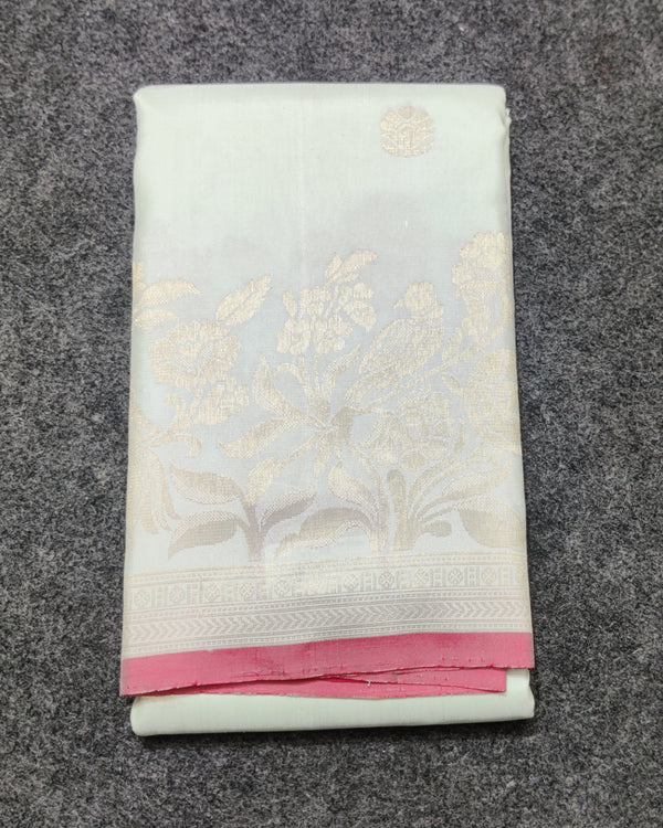 Pure Soft Silk Scurt Border Saree - LWP222