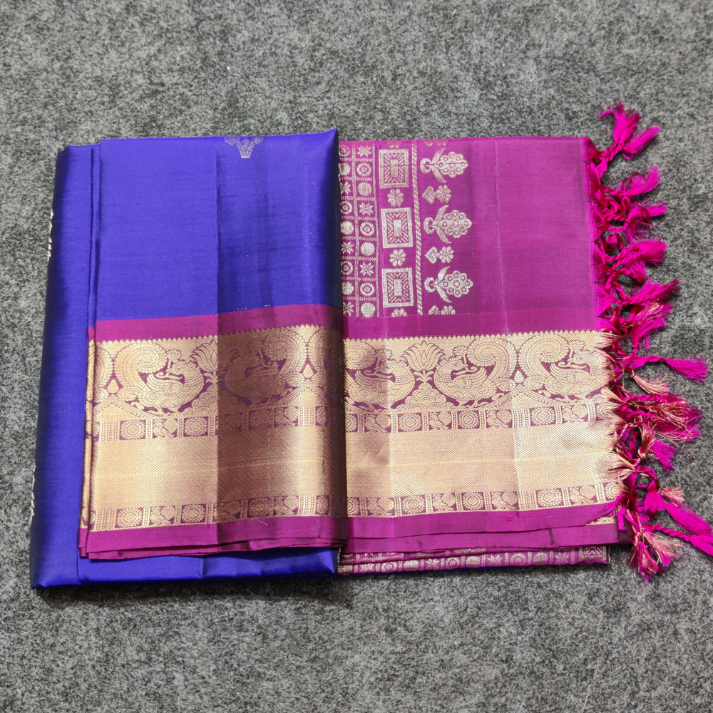 Meenakari kanchi lightweight pattu Saree - KMP26