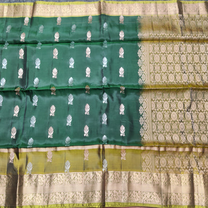 Lightweight pattu Scurt Border Saree - LWP3025