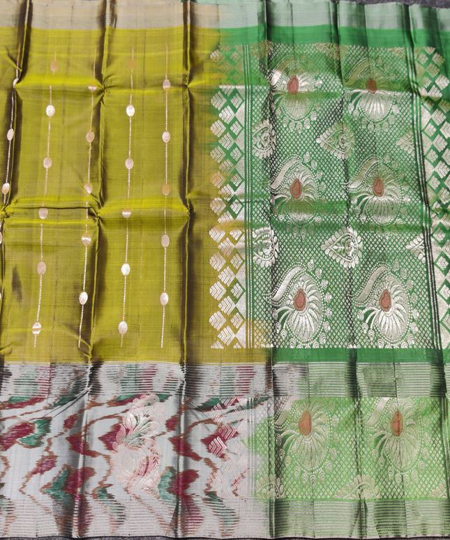 Lightweight Pattu Scurt Border Saree - LWP1076