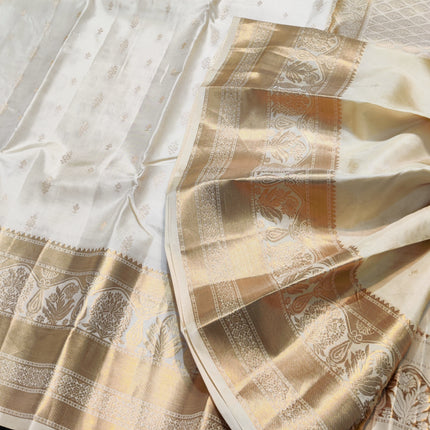 Kanchi pure vintage silk Saree - KMP2077