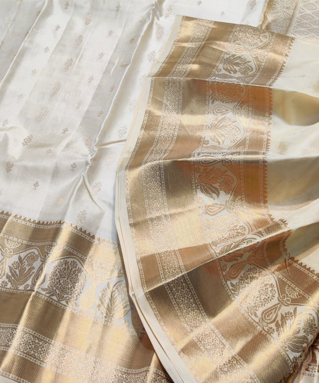 Kanchi pure vintage silk Saree - KMP2077