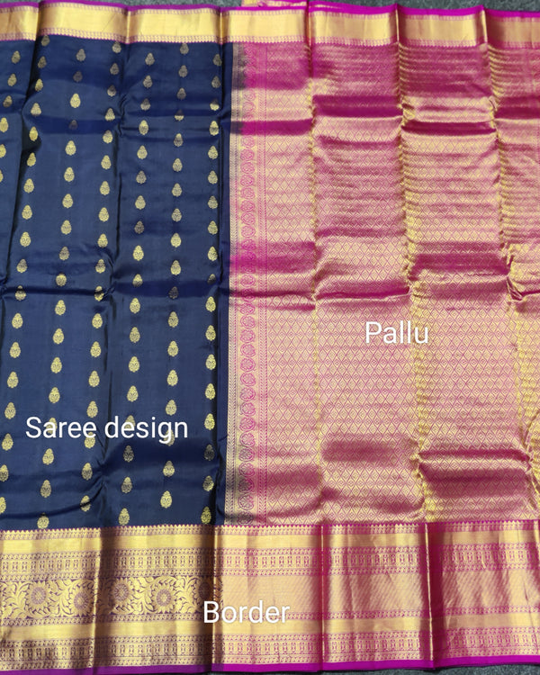 30%Off Kanchi pattu saree - KMP15 alternate view