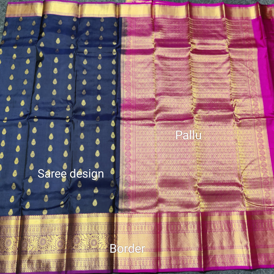 40%Off Kanchi pattu saree - KMP15