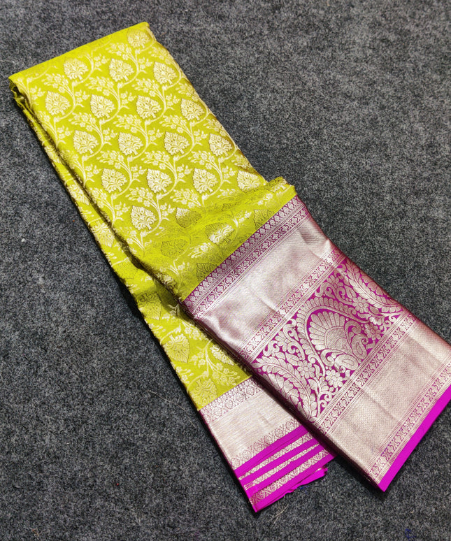Kanchi pure silk saree - KMP99