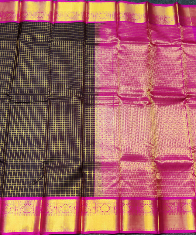 Kanchi Kuttu Handloom Pattu Saree - KMP3008