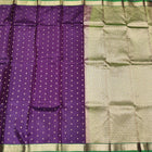 Kanchi Handloom Pure Silk Small Border Saree – KMP266