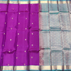 Kanchi Handloom Pure Silk Small Border Saree – KMP267