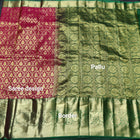Kanchi pattu half fine bridal wear saree HF09