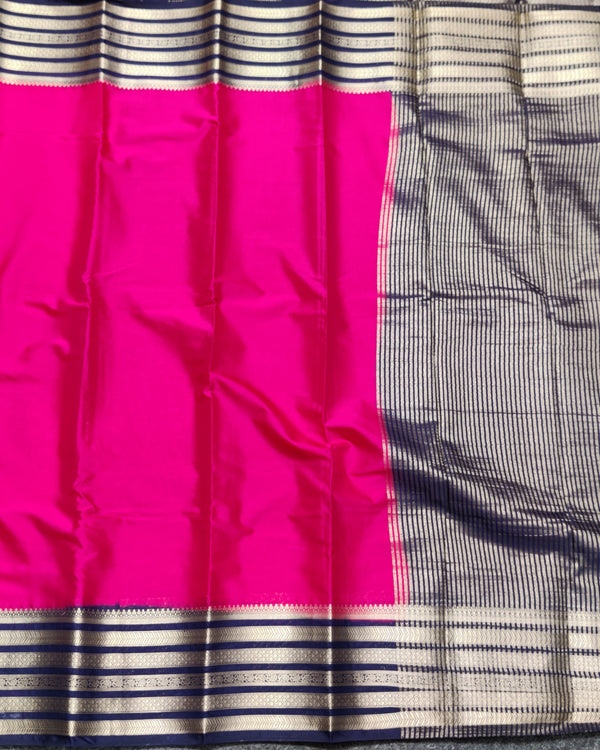 Mysore crepe semi silk saree - M15 alternate view