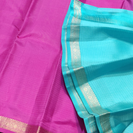 Kanchi pattu small border saree - KMP3016
