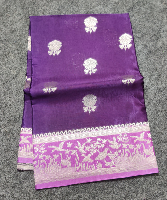 Mashru Silk Saree- MS08