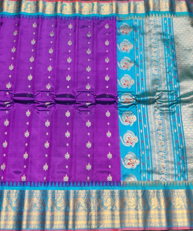 Gadwal pure silk saree - GPS61