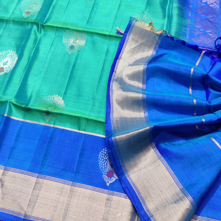 Lightweight pattu Scurt Border Saree - LWP89