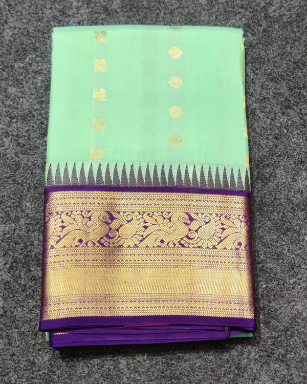 50% off Kanchi kuttu vintage Handloom saree - KMP74