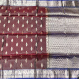 Kanchi pattu small border sarees - KMP152
