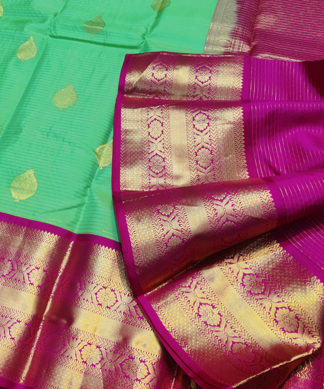 Kanchi Kuttu Handloom Pattu Saree - KMP3035