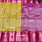 Kanchi pattu half fine bridal wear saree HF07